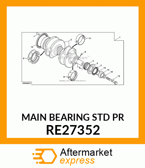 BEARING RE27352