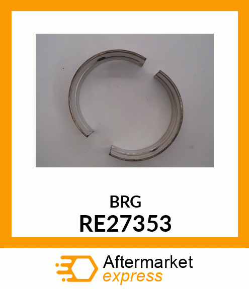 KIT,MAIN BEARING,.010 U.S. RE27353