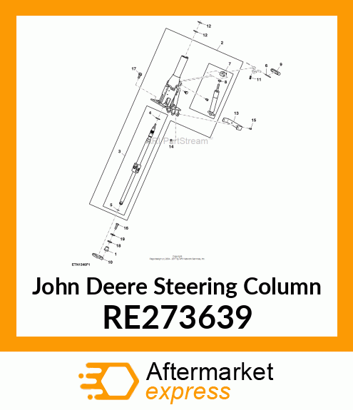 STEERING COLUMN, STEERING COLUMN, S RE273639