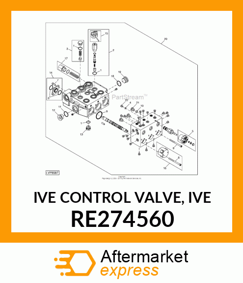 SELECTIVE CONTROL VALVE, SELECTIVE RE274560