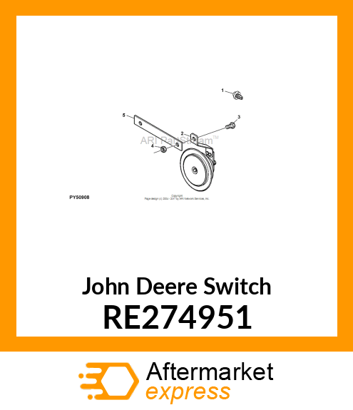 SWITCH, SWITCH, HORN RE274951