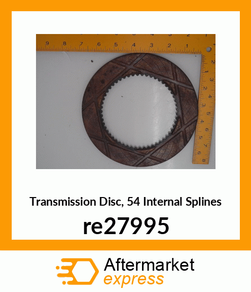 CLUTCH DISK WITH FACINGS re27995