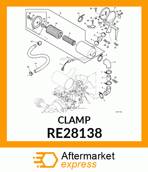 CLAMP RE28138