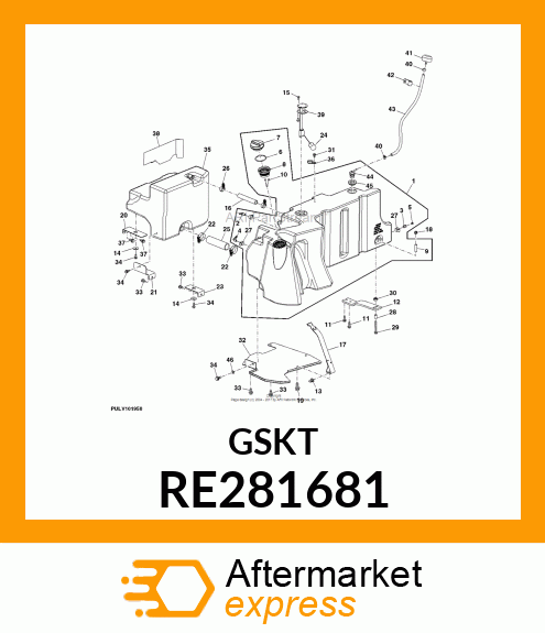 GASKET, FUEL SENDER RE281681