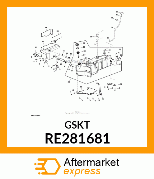 GASKET, FUEL SENDER RE281681