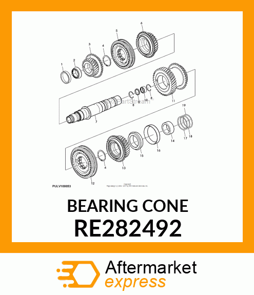 BEARING CONE RE282492