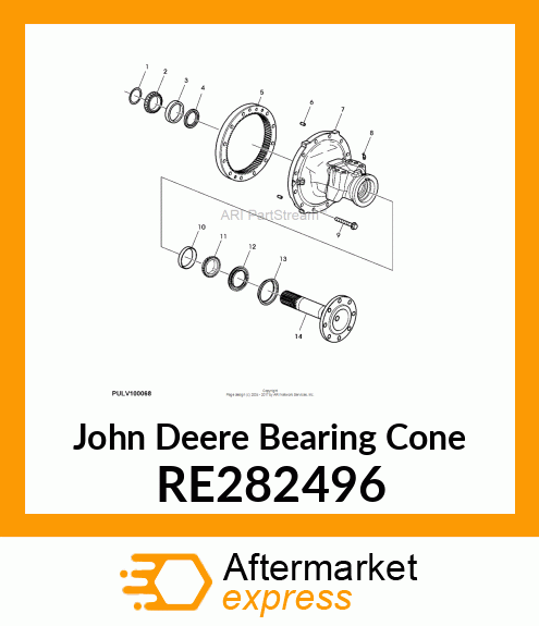 BEARING CONE RE282496