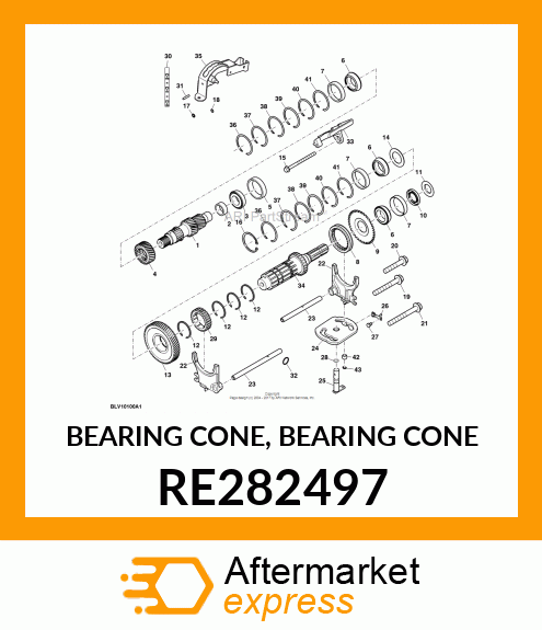 BEARING CONE, BEARING CONE RE282497