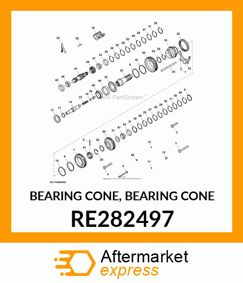 BEARING CONE, BEARING CONE RE282497