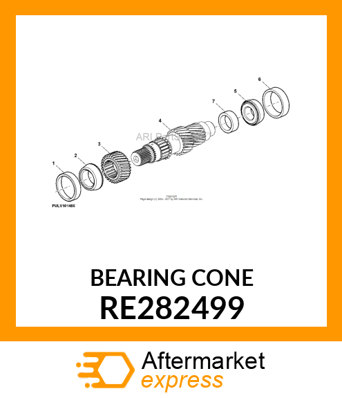 BEARING CONE RE282499