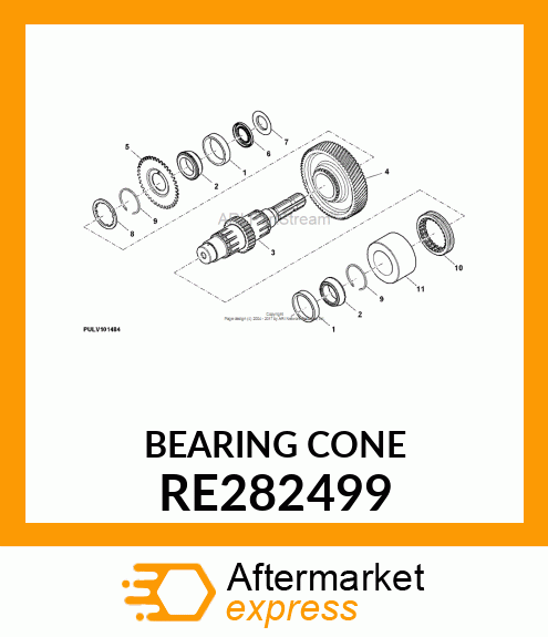 BEARING CONE RE282499