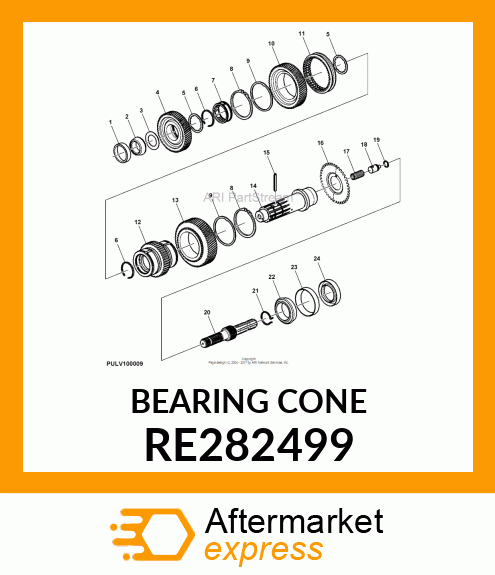 BEARING CONE RE282499