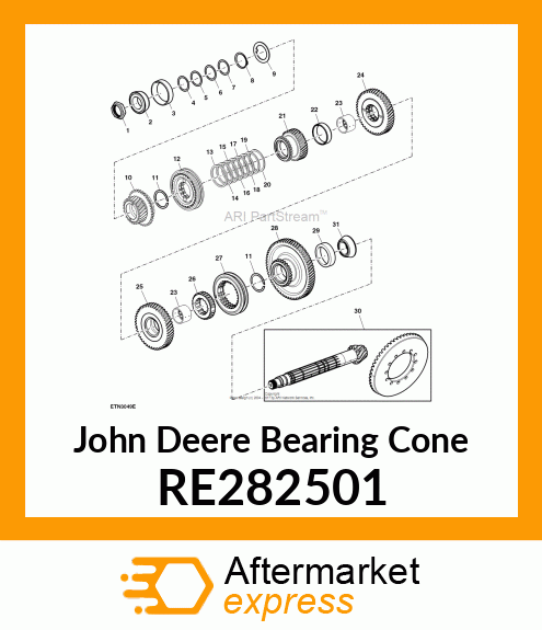 BEARING CONE RE282501