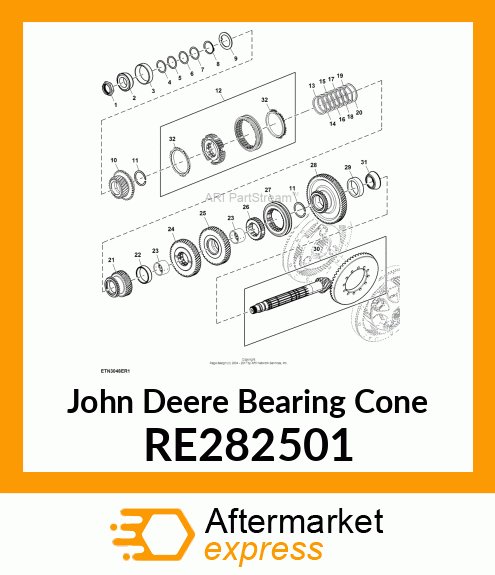 BEARING CONE RE282501