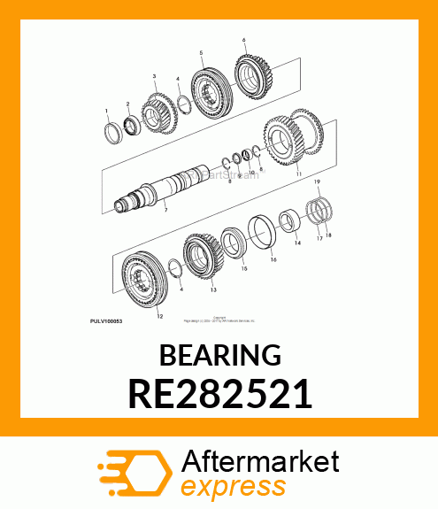 NEEDLE BEARING RE282521