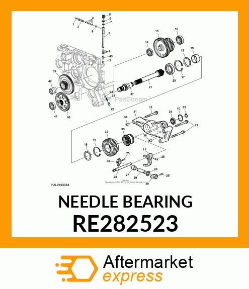 NEEDLE BEARING RE282523