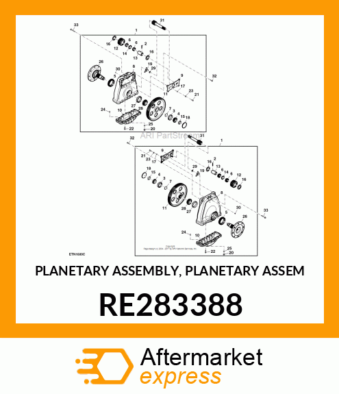 PLANETARY ASSEMBLY, PLANETARY ASSEM RE283388