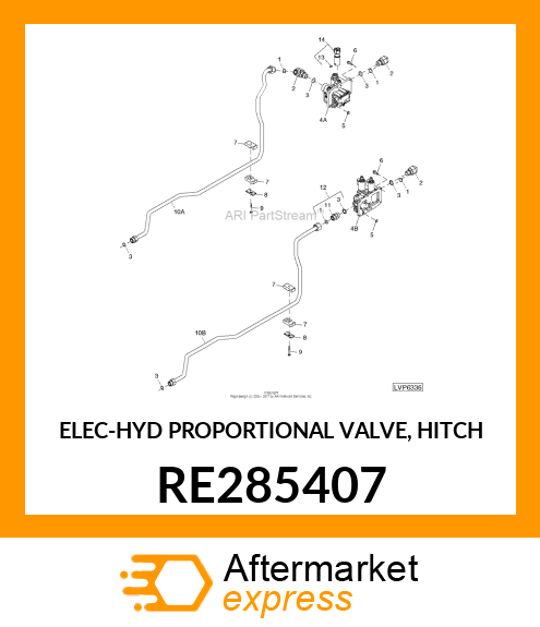 Hyd Proportional Valve RE285407