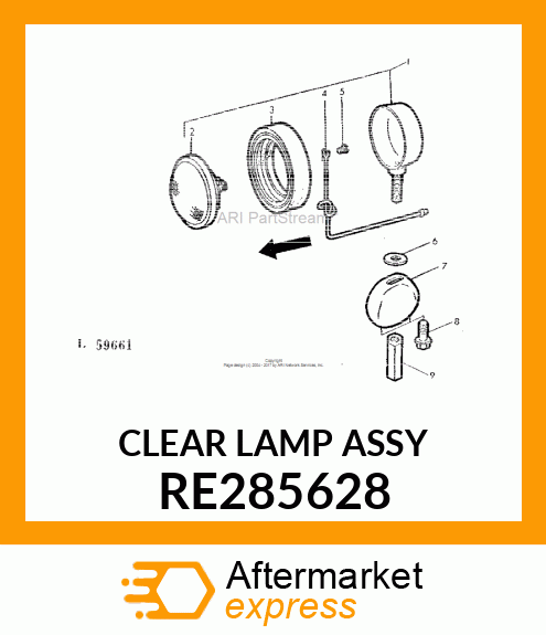 FLOODLAMP, LED ROUND FLOOD LAMP RE285628