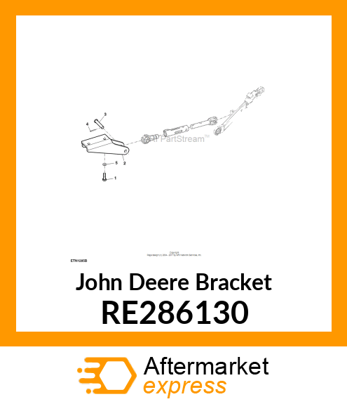 BRACKET, STABILIZER RE286130