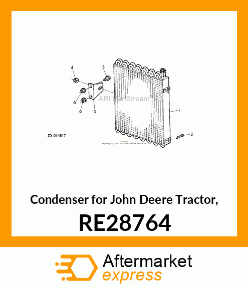 VAPOR CONDENSER, AC RE28764