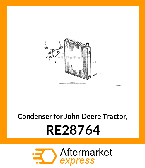 VAPOR CONDENSER, AC RE28764