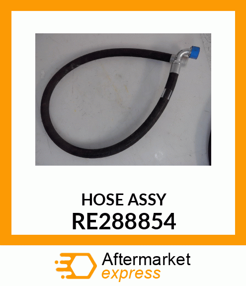 HYDRAULIC HOSE, RETURN HIGH RE288854