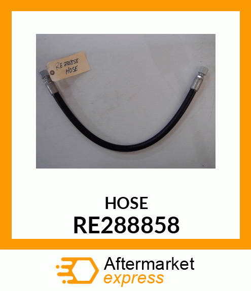 HYDRAULIC HOSE, HITCH CYLIND RE288858