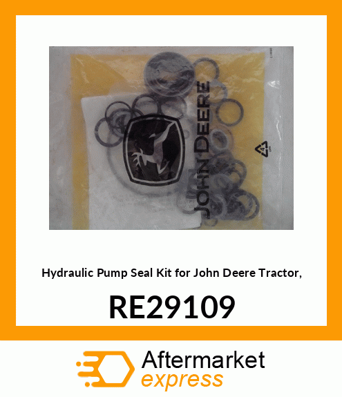 HYDRAULIC PUMP, HYD PUMP OVERHAUL F RE29109