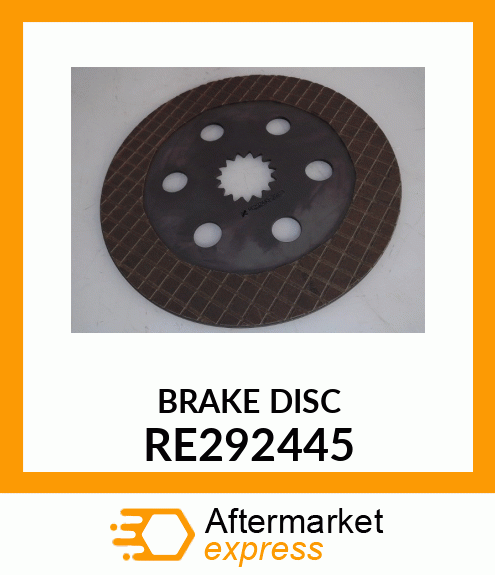 BRAKE DISK, BREMSSCHEIBE RE292445