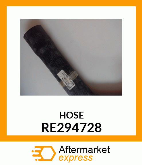 RADIATOR HOSE, UPPER RE294728