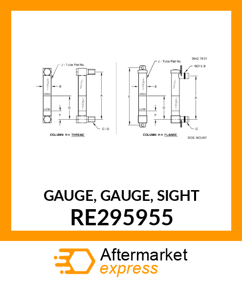 GAUGE, GAUGE, SIGHT RE295955