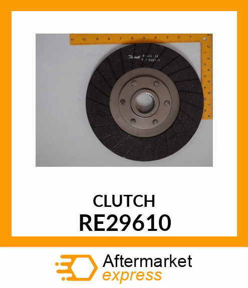 CLUTCH DISK, ASSEMBLY RE29610