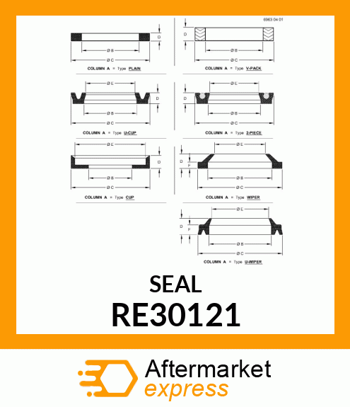 SEAL,ROD RE30121