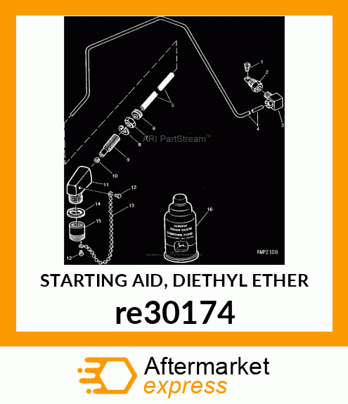 STARTING AID, DIETHYL ETHER re30174