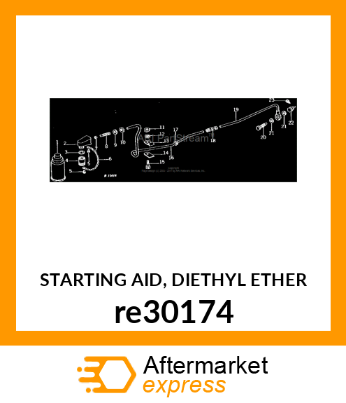 STARTING AID, DIETHYL ETHER re30174