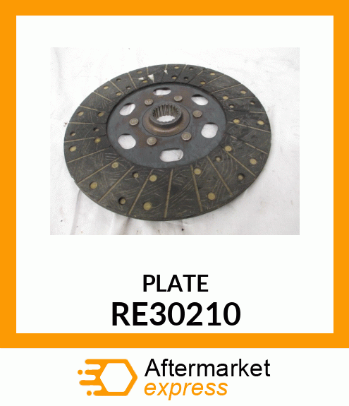 DISK, CLUTCH ASSEMBLY RE30210