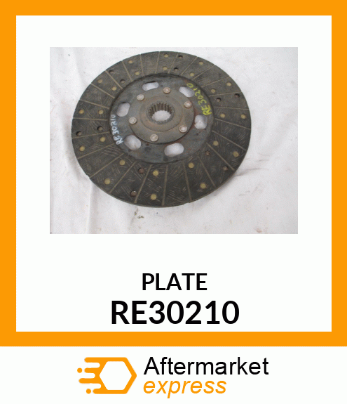 DISK, CLUTCH ASSEMBLY RE30210