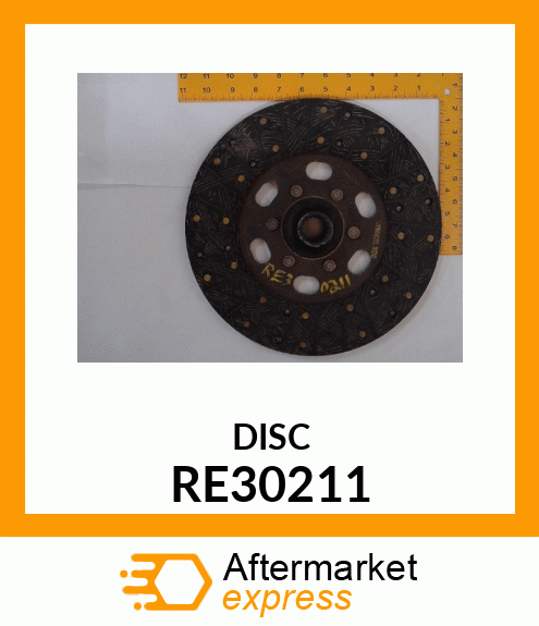 DISK, CLUTCH ASSEMBLY RE30211