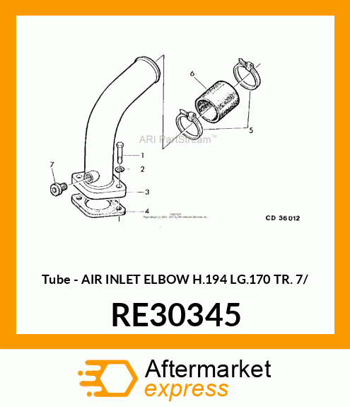 Tube RE30345