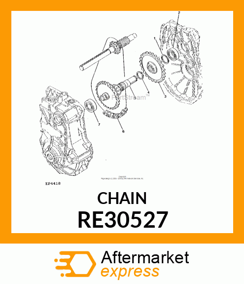 CHAIN 40 RE30527