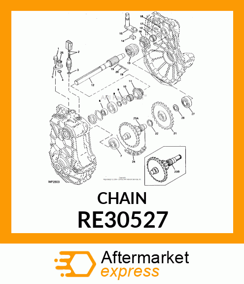 CHAIN 40 RE30527