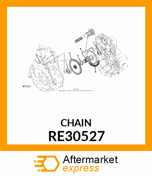 CHAIN 40 RE30527