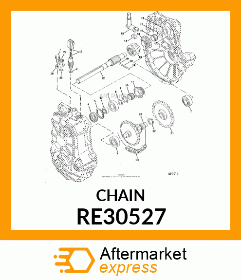 CHAIN 40 RE30527