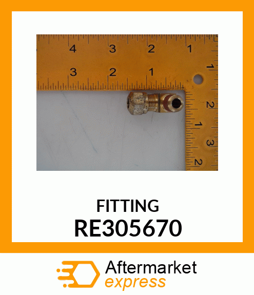 ELBOW FITTING, AIR SPRING, SEAT RE305670