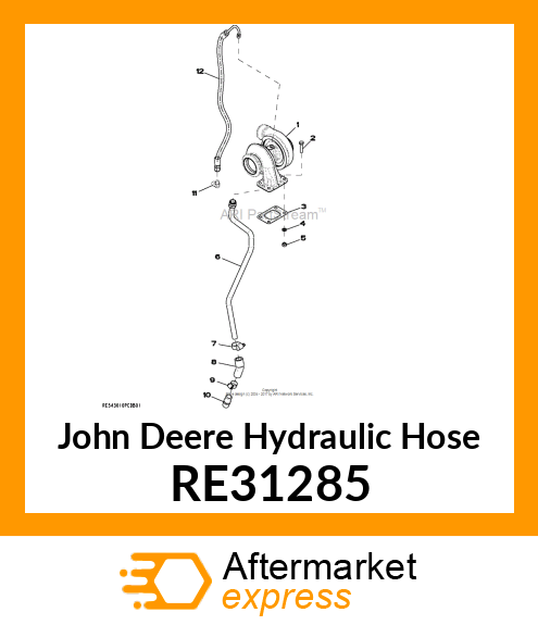 HYDRAULIC HOSE RE31285