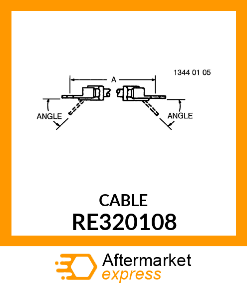 GROUND CABLE, CAB RE320108