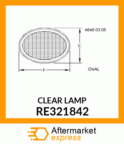 FLOODLAMP, LED TRAPEZOID WORKLAMP RE321842