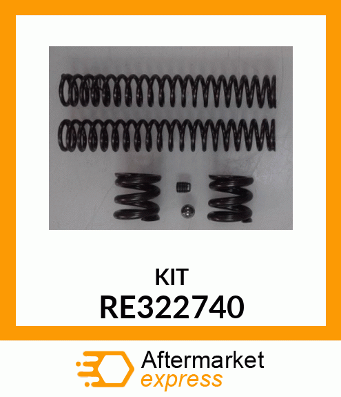 HARDWARE KIT, POWER BRAKE VALVE RE322740