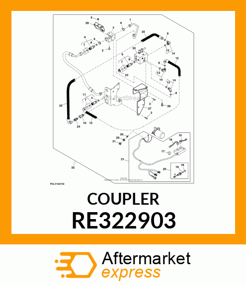 Connect Coupler RE322903